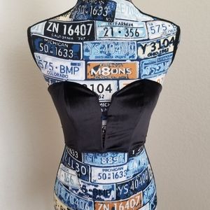 Victoria's Secret VS Velvet Bustier Corset S